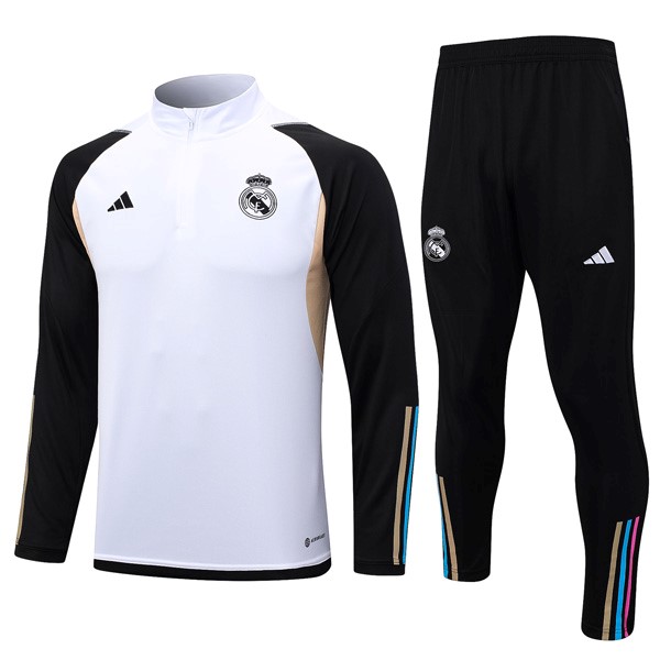 Sweatshirts Real Madrid 2024 Weiß Schwarz